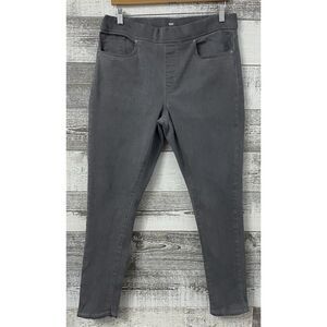 Levi's Shaping Legging Stretch Waist Pull On Gray Women's Size 33 (Fit 33×28)